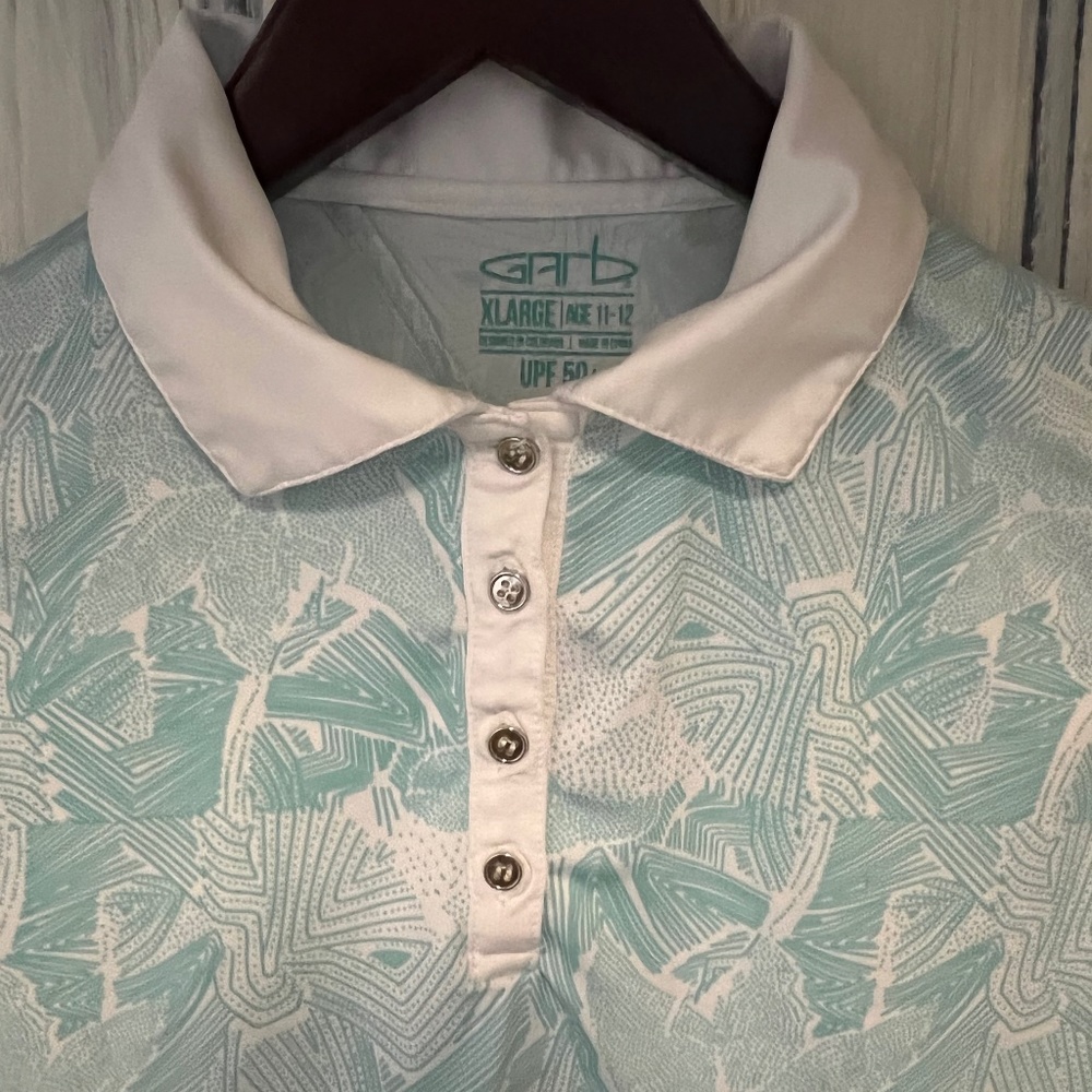 Girls Golf Collar Tank